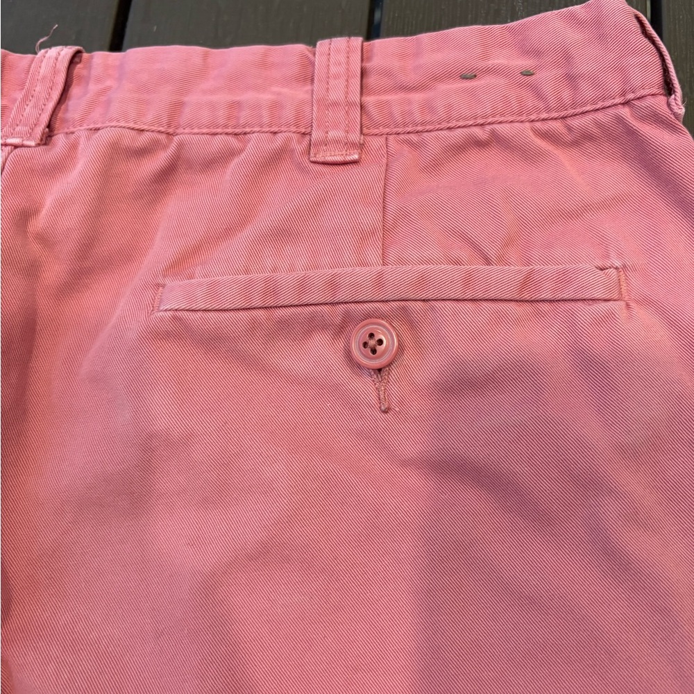 J. Crew Stanton Short Light Red/salmon 32” waist. 7” inseam - Picture 5 of 8